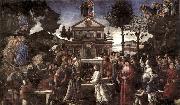 BOTTICELLI, Sandro The Temptation of Christ Germany oil painting artist